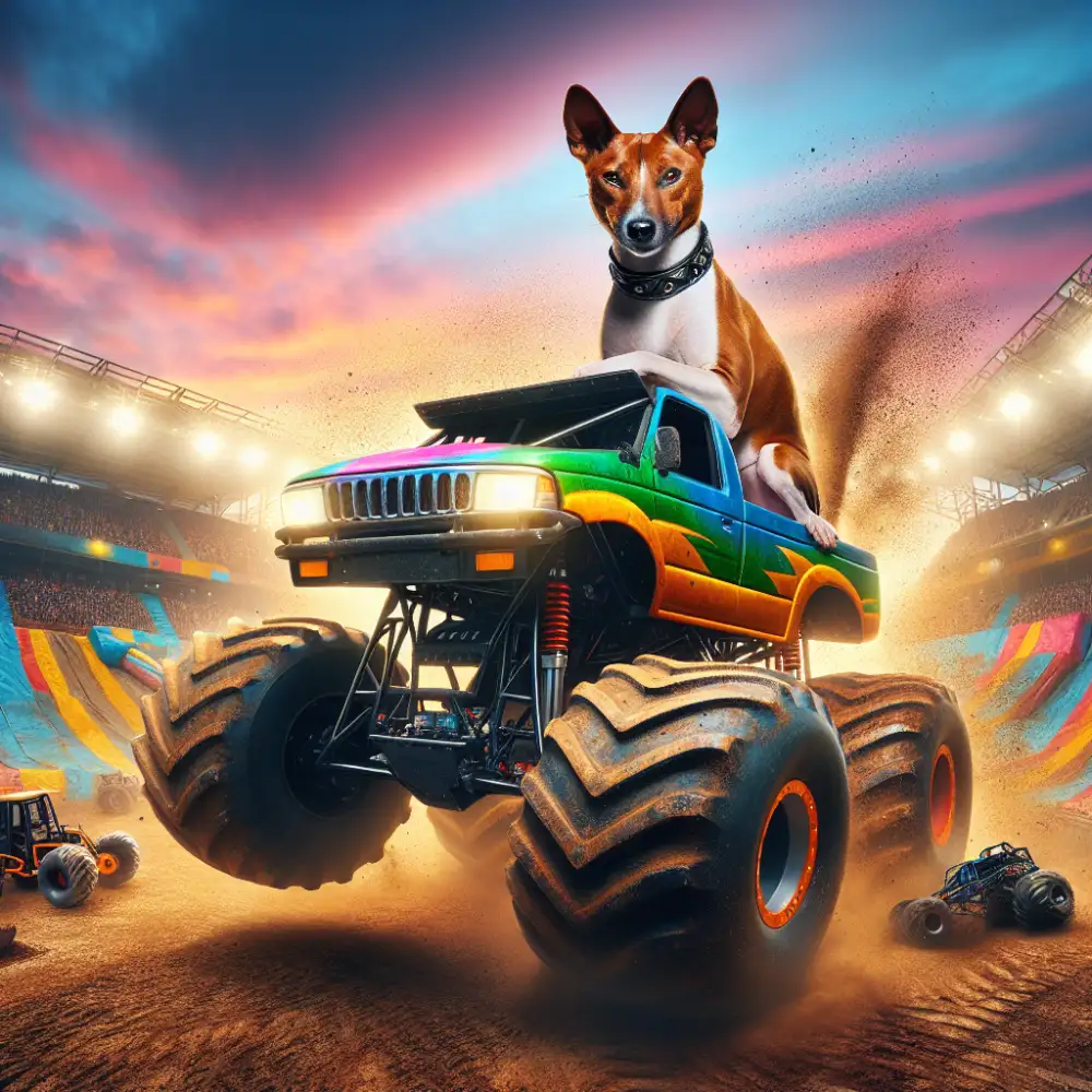 monster truck dog