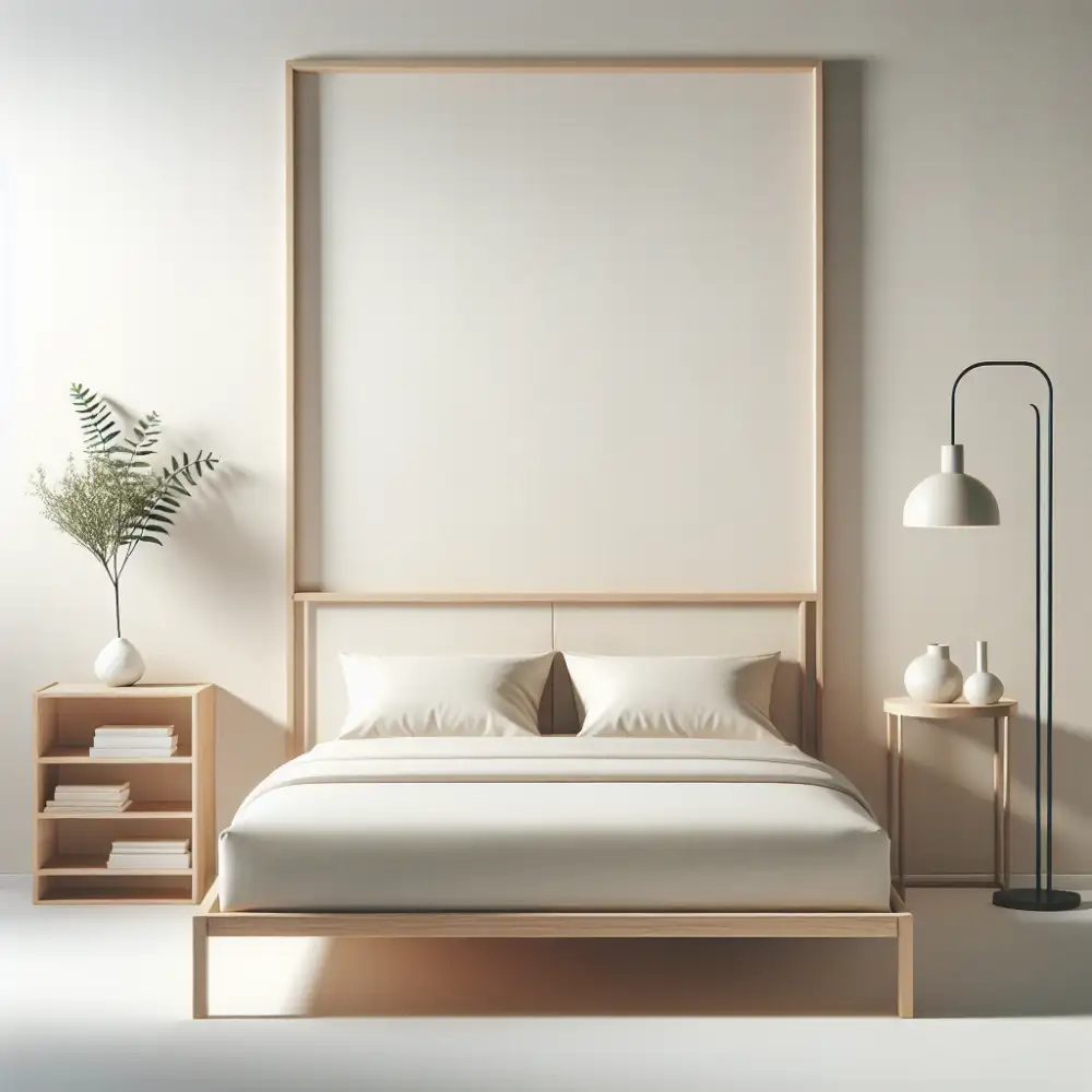 minimal bed frame