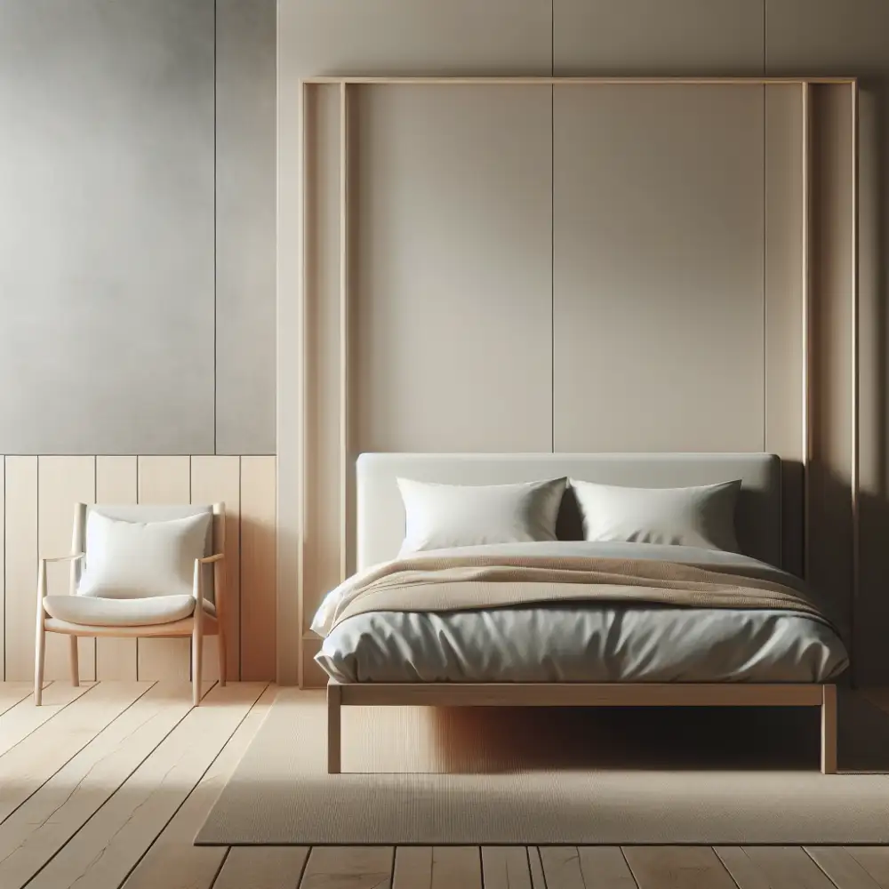 minimal bed frame