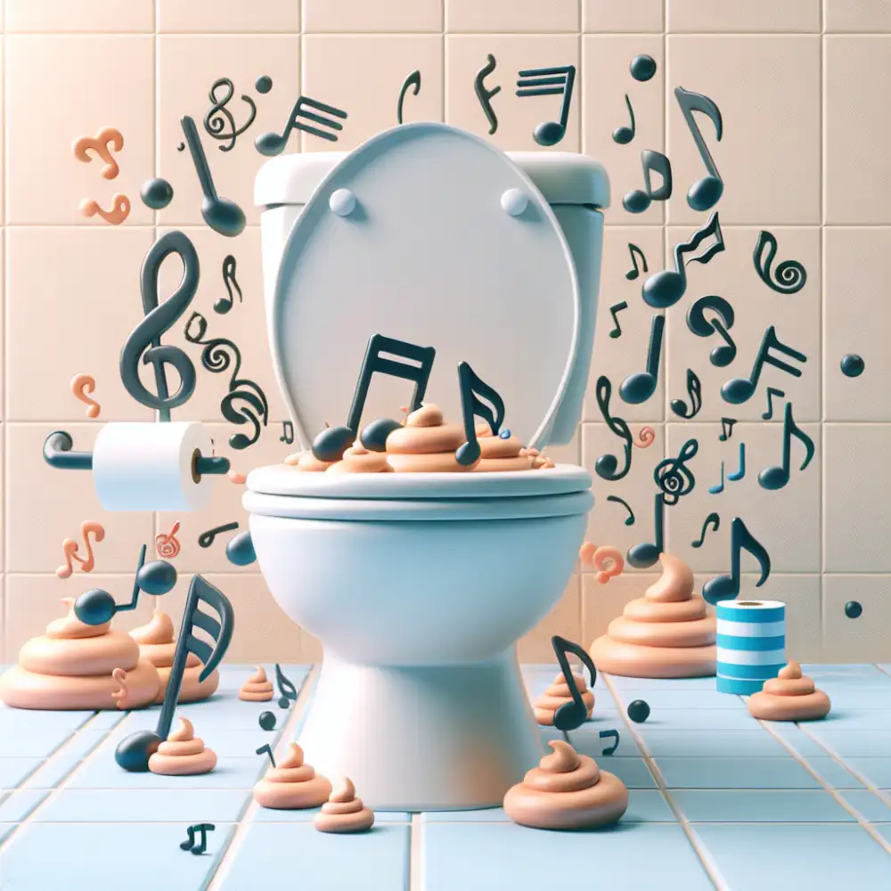 music that makes you poop