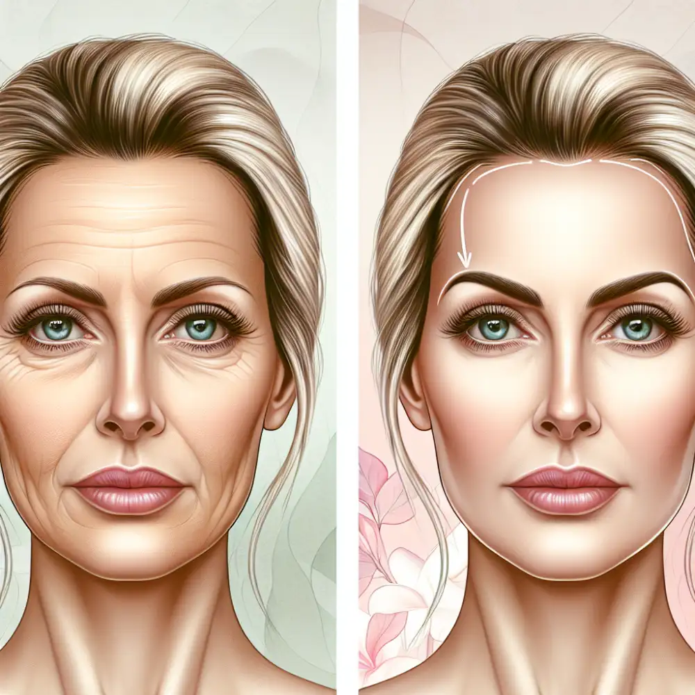 before and after botox brow lift