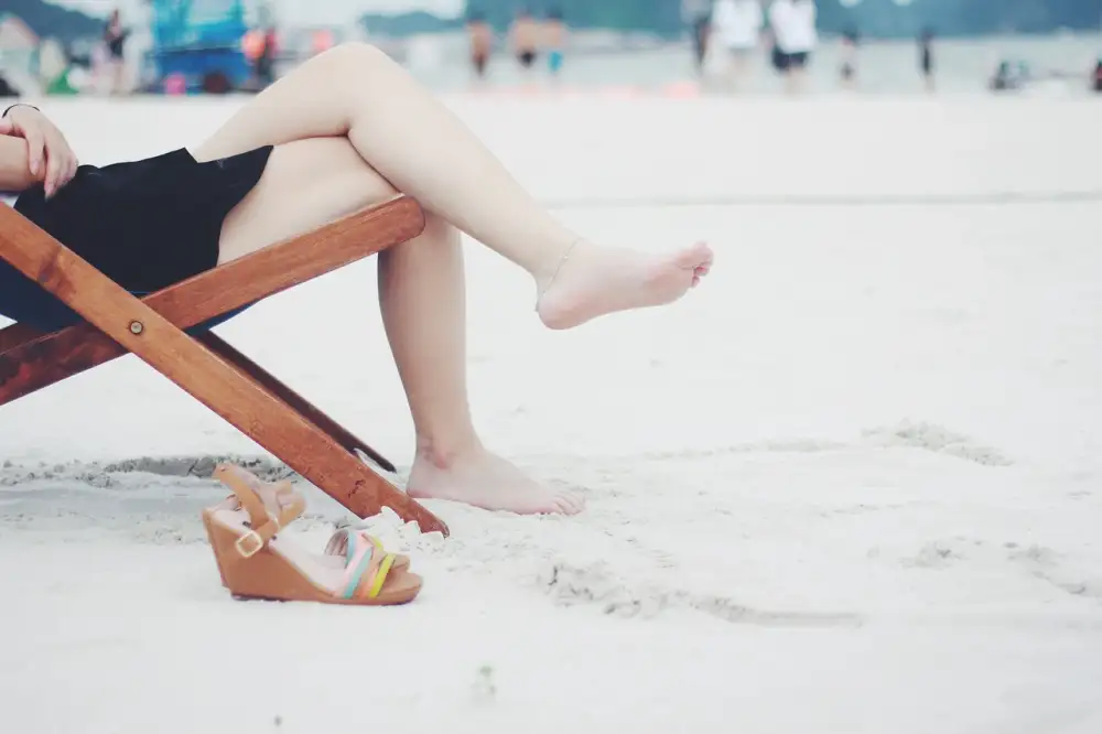Beach Chair With Footrest