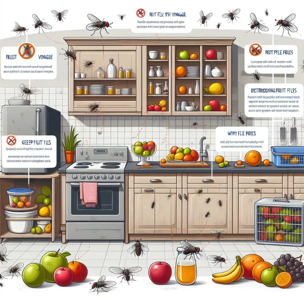 how to get rid of fruit flies in the house